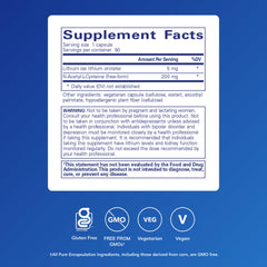Pure Encapsulations NAC capsules – may support neurotransmitter activity.