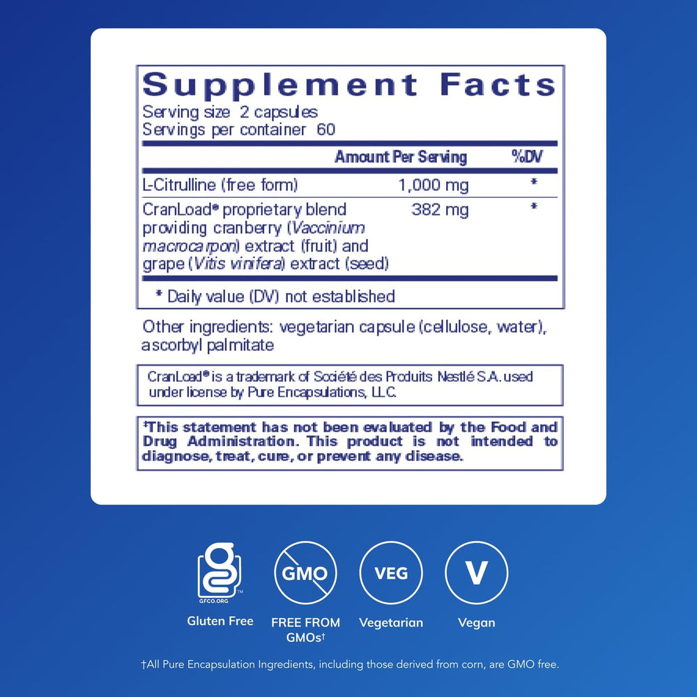 Nitric Oxide Ultra capsules close-up highlighting L-Citrulline