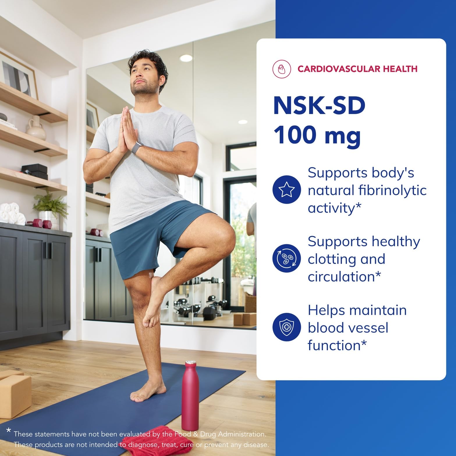 NSK-SD bottle label close-up from Pure Encapsulations emphasizing gluten-free and non-GMO features