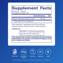 Pure Encapsulations NSK-SD capsules close-up, small and easy-to-swallow