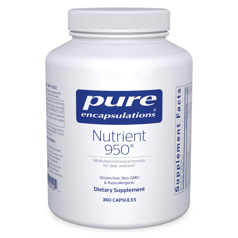 Pure Encapsulations Nutrient 950 bottle for daily wellness