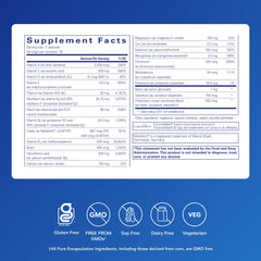 Pure Encapsulations Nutrient 950 bottle with dosing directions for daily use