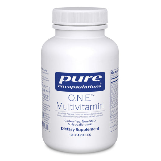 Pure Encapsulations O.N.E. multivitamin bottle for daily wellness support