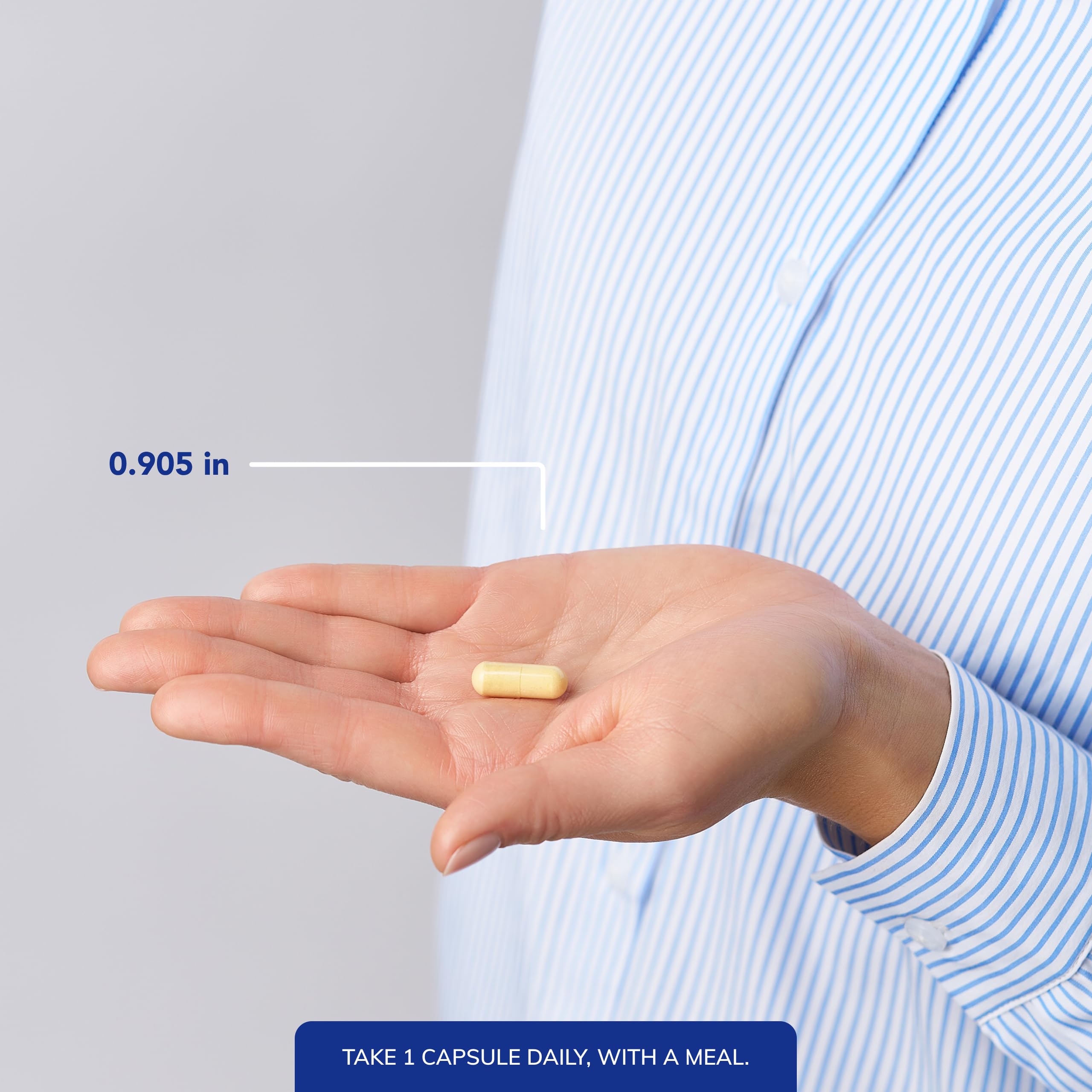 Pure Encapsulations O.N.E. multivitamin being poured to show easy daily intake