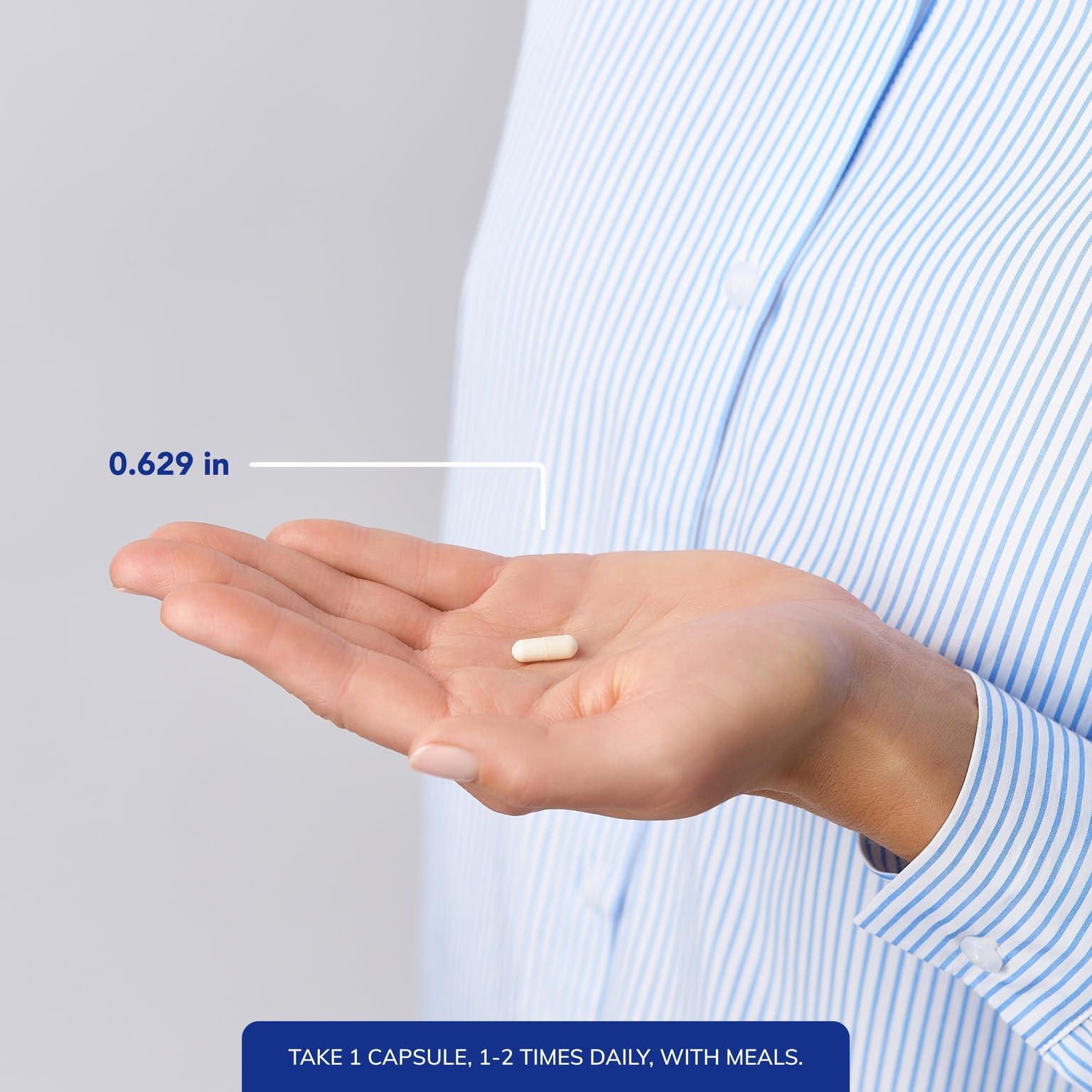 Label highlights gluten-free and non-GMO attributes for clean formulation