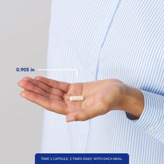 Pure Encapsulations Pancreatic Enzyme Formula pancreatin-rich capsules support balanced meal digestion.