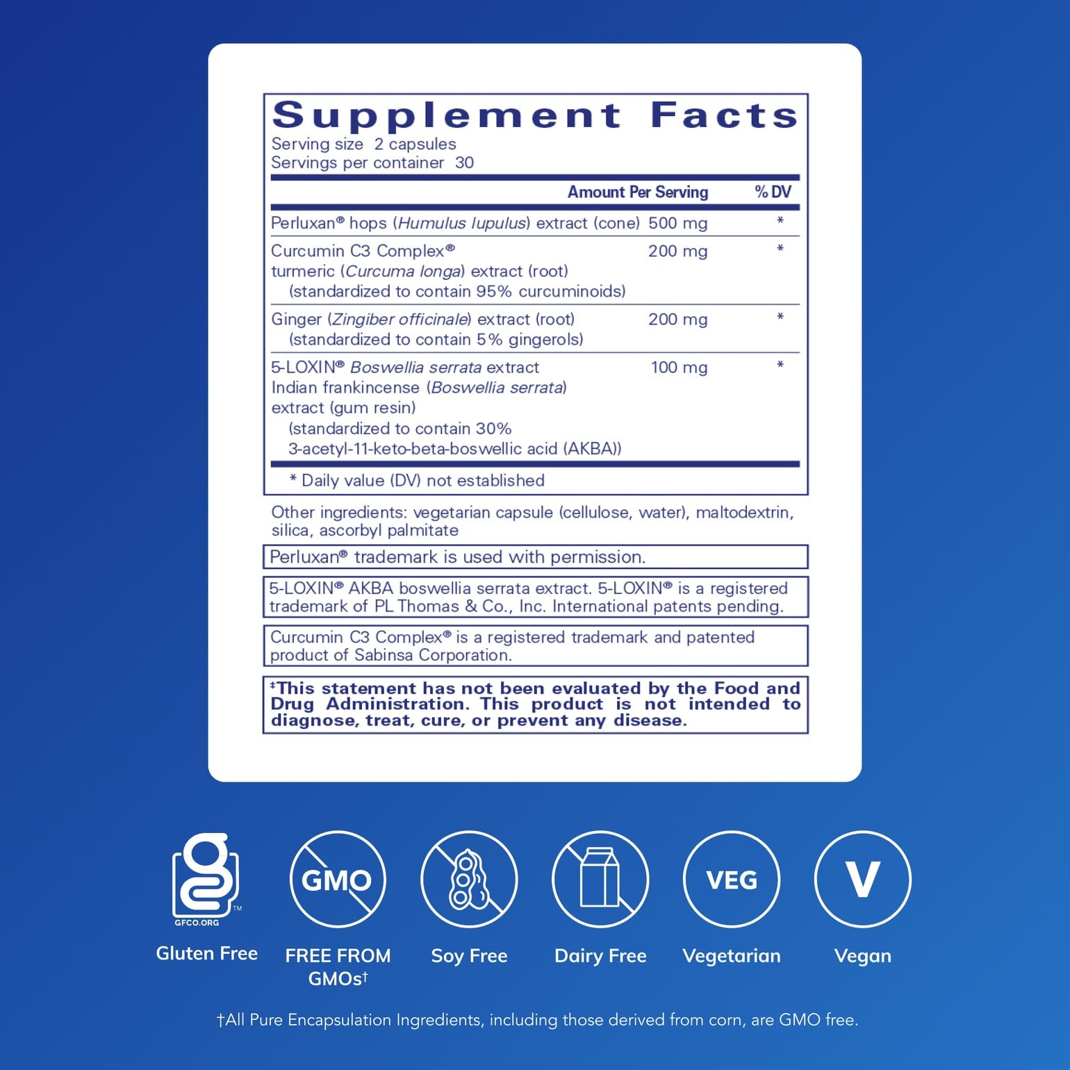 Closeup of Phyto-4 capsules for joint and cartilage care.