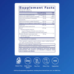 PMS Essentials capsules closeup illustrating easy daily support for cravings and energy.