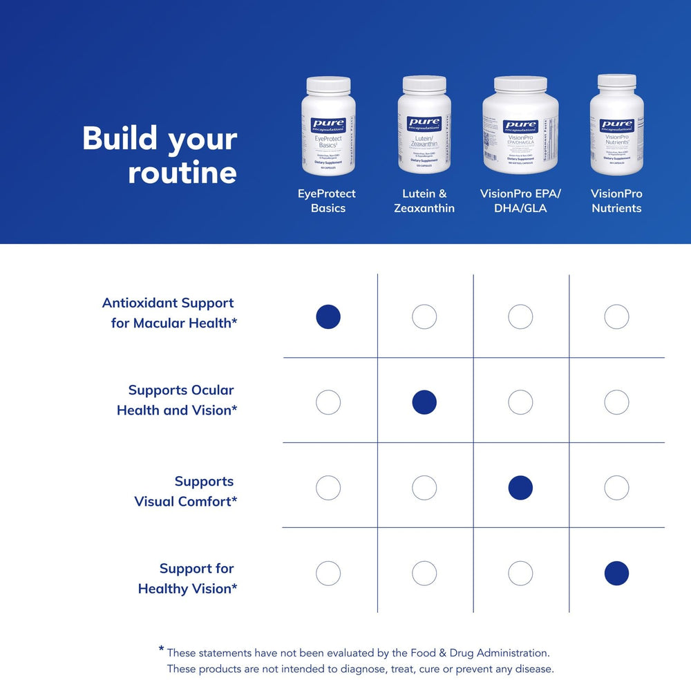 Pure Encapsulations quality seal indicating purity and allergen-free formula