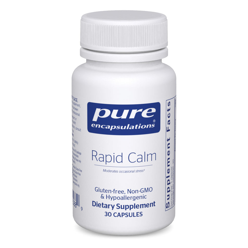 Pure Encapsulations Rapid Calm bottle for occasional stress relief