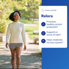Relora label detail highlighting hypoallergenic ingredients.
