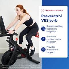 Pouring Resveratrol VES-Sorb capsules for convenient daily use
