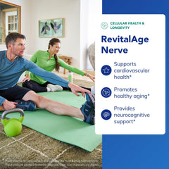 Pure Encapsulations Revita-Age Nerve label highlights key ingredients.