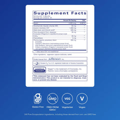 Close-up of RevitalAge Ultra 90's capsules highlighting antioxidant-rich formula.