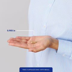 Serving image with a glass of water, illustrating easy daily use.