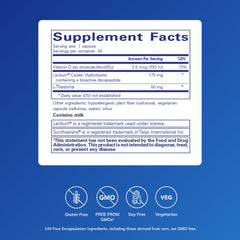 Pure Encapsulations Sereniten Plus capsules close-up for nightly relaxation.