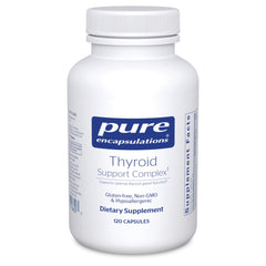 Pure Encapsulations Thyroid Support Complex bottle supporting thyroid health.