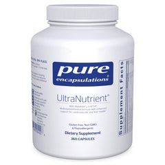 Pure Encapsulations UltraNutrient bottle pour for easy daily nutrition