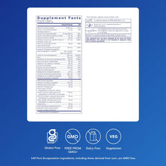 UltraNutrient capsules close-up highlighting easy-to-swallow size for daily support