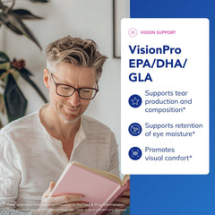 VisionPro softgel closeup highlighting high-quality oil