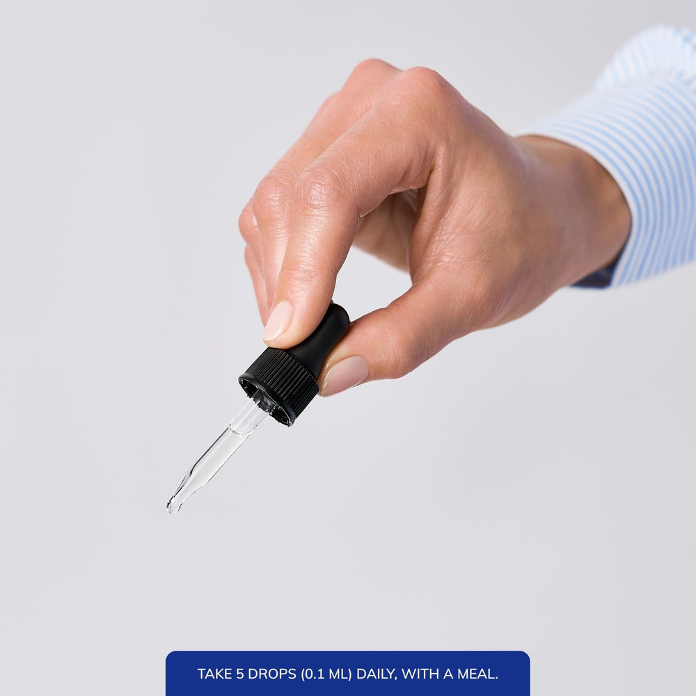 Bottle with clear measurement marks promoting precise dosing