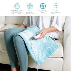 Aqua Paint designer print fabric detail adds chic style to sessions.
