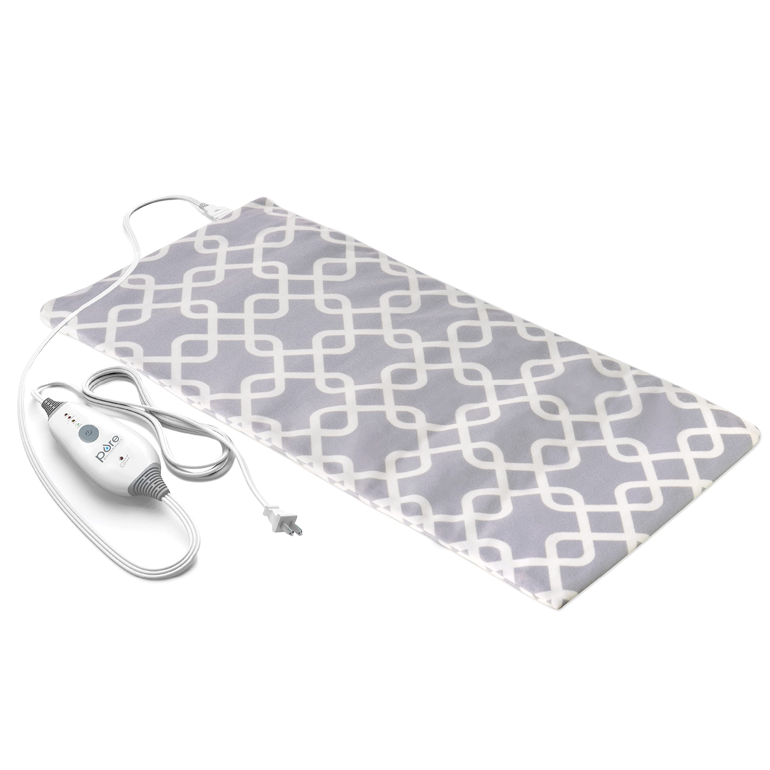 Pure Enrichment PurePureRelief Express 12x24 heating pad front view for full-body warmth