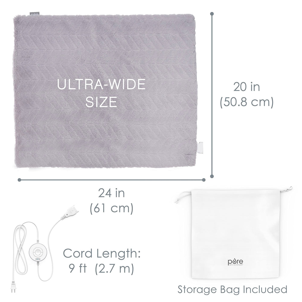 Pure Enrichment PureRadiance Amethyst Dusk machine-washable cover after care.