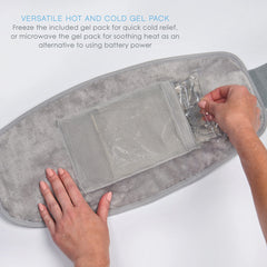 Pure Enrichment PureRelief built-in pocket keeps the gel pack secure.