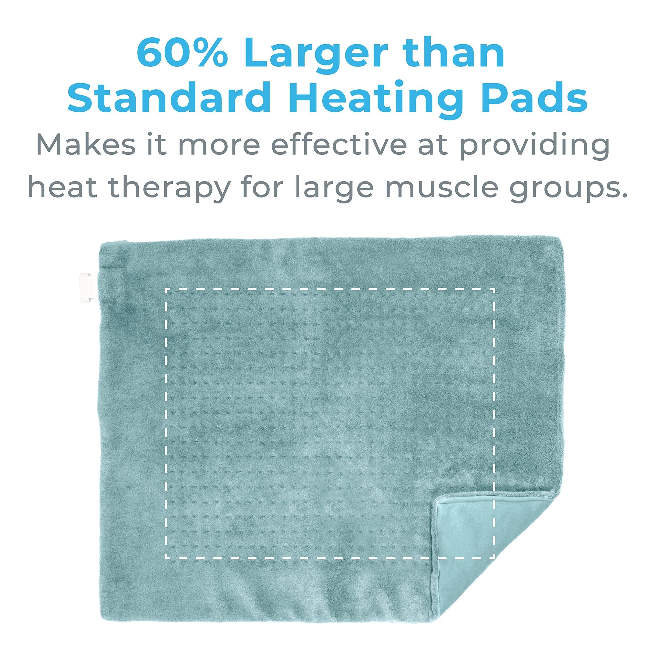 Pure Enrichment PureRelief soft microplush fabric provides gentle skin-friendly comfort