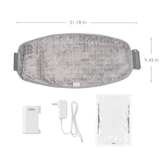 Pure Enrichment PureRelief universal fit strap adapts to multiple body areas.