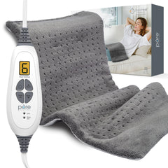 PureEnrichment PureRelief XL 12x24 pad offers broad heat coverage for back and shoulders.
