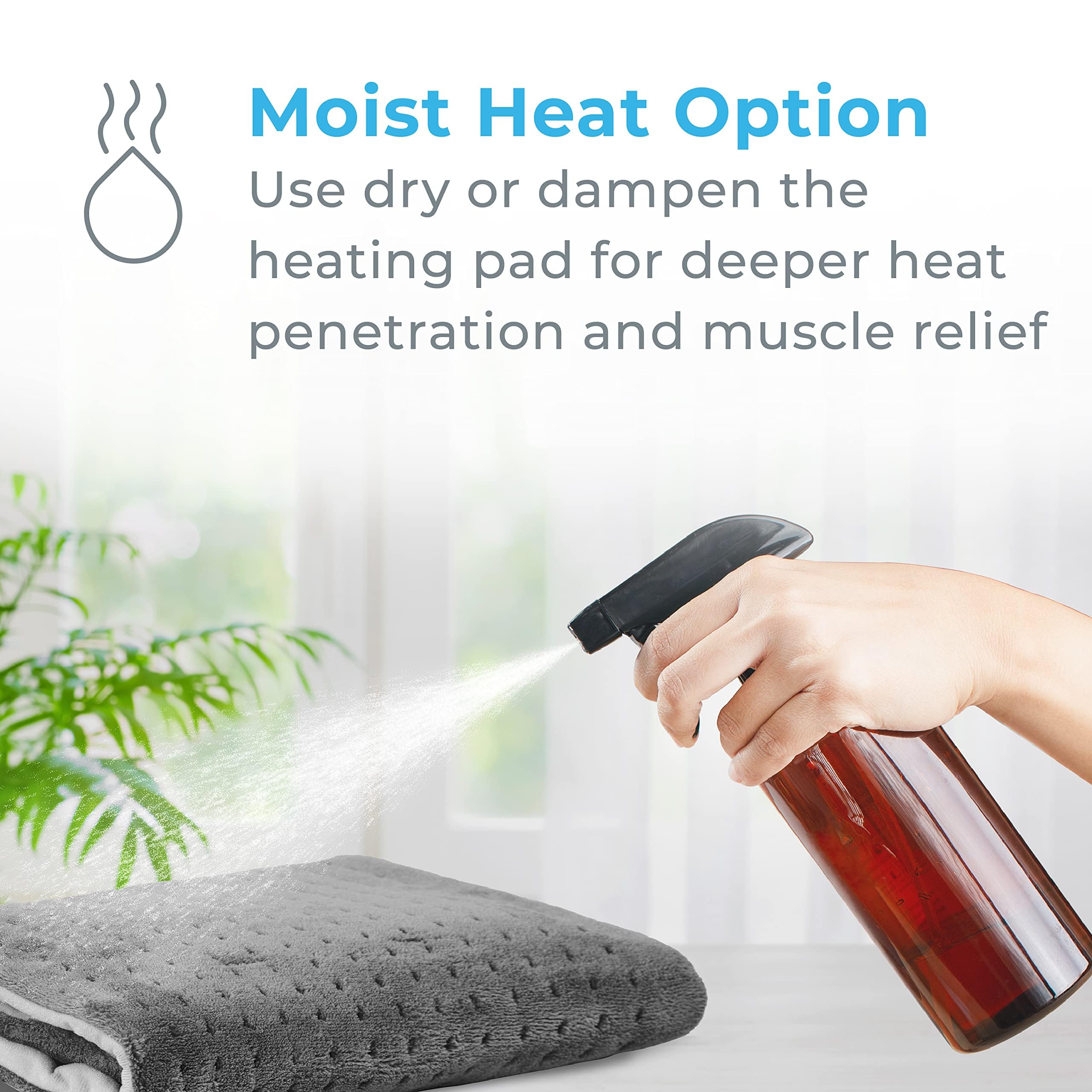 Two-hour auto-off on the PureRelief XL supports safe use.