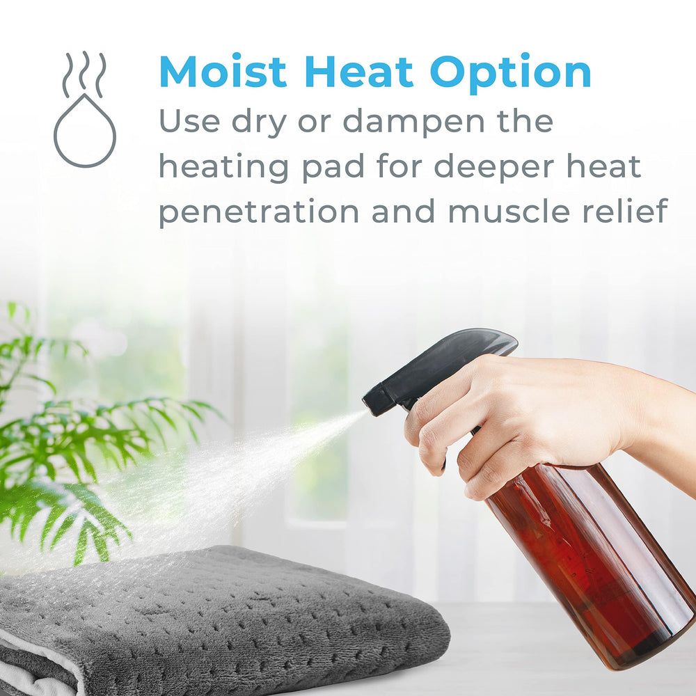 Two-hour auto-off on the PureRelief XL supports safe use.