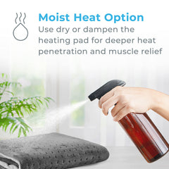 Two-hour auto-off on the PureRelief XL supports safe use.