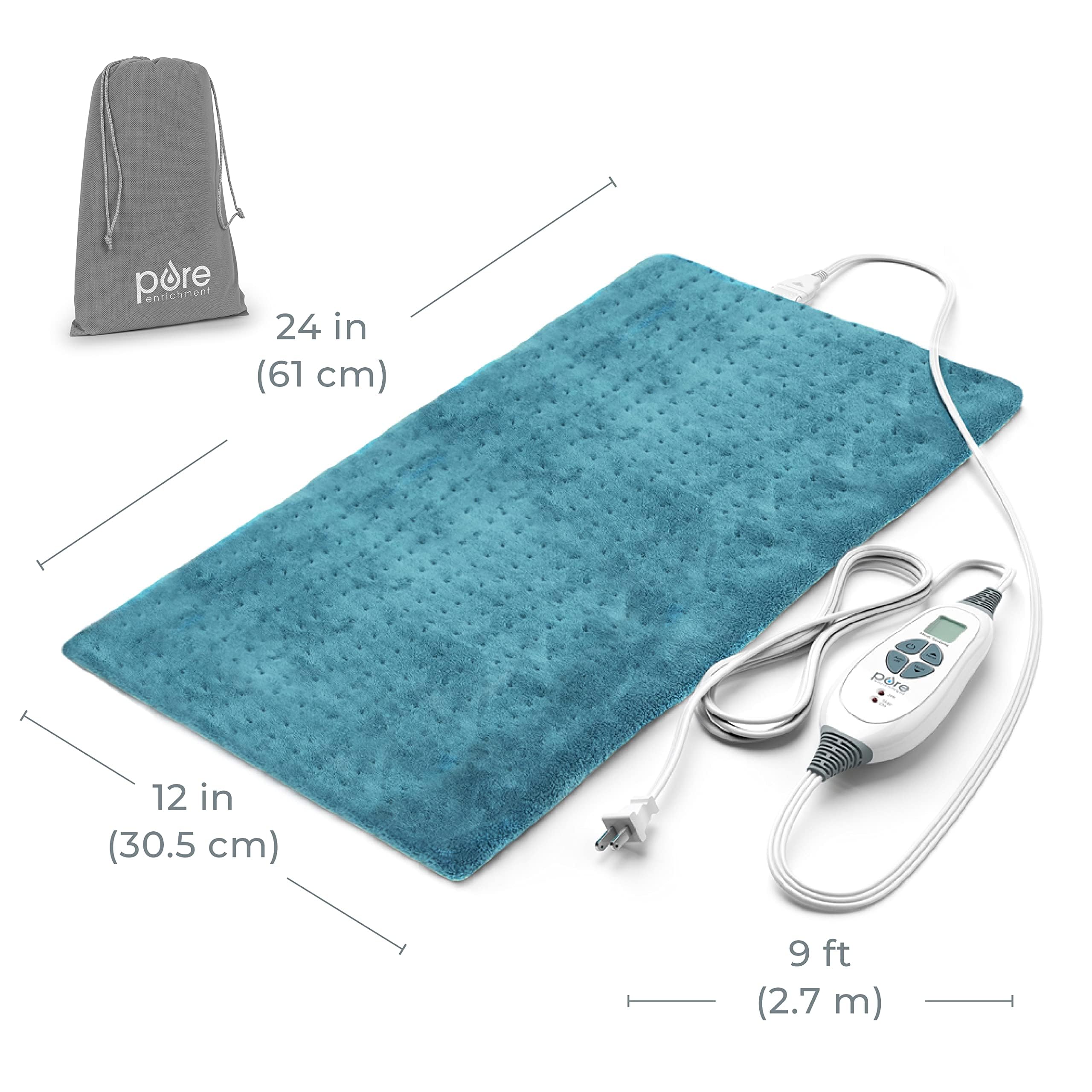 Pure Enrichment PureRelief XL detachable controller for easy storage and cleanup