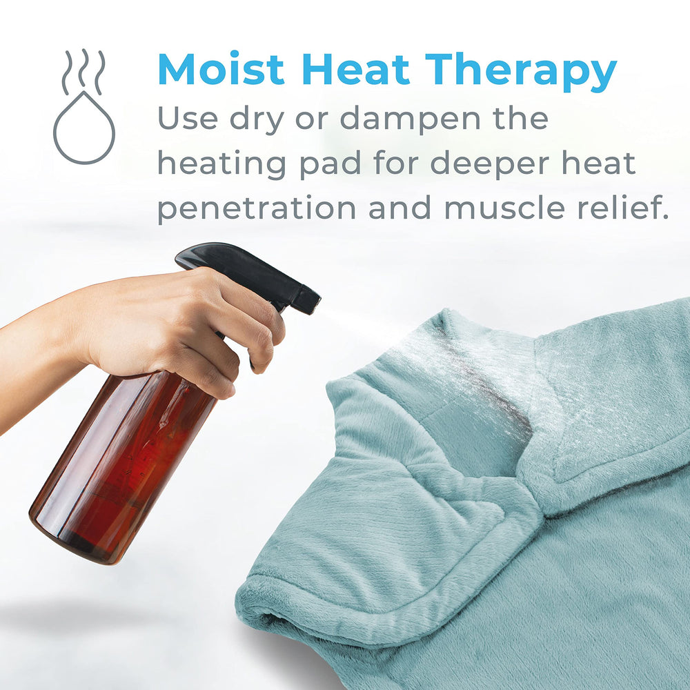 Pure Enrichment PureRelief XL machine-washable micromink fabric keeps softness over time.