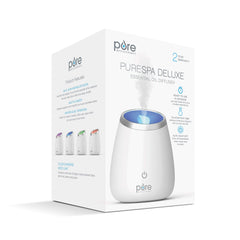 Pure Enrichment PureSpa Deluxe diffuser emits quiet, gentle mist for any room