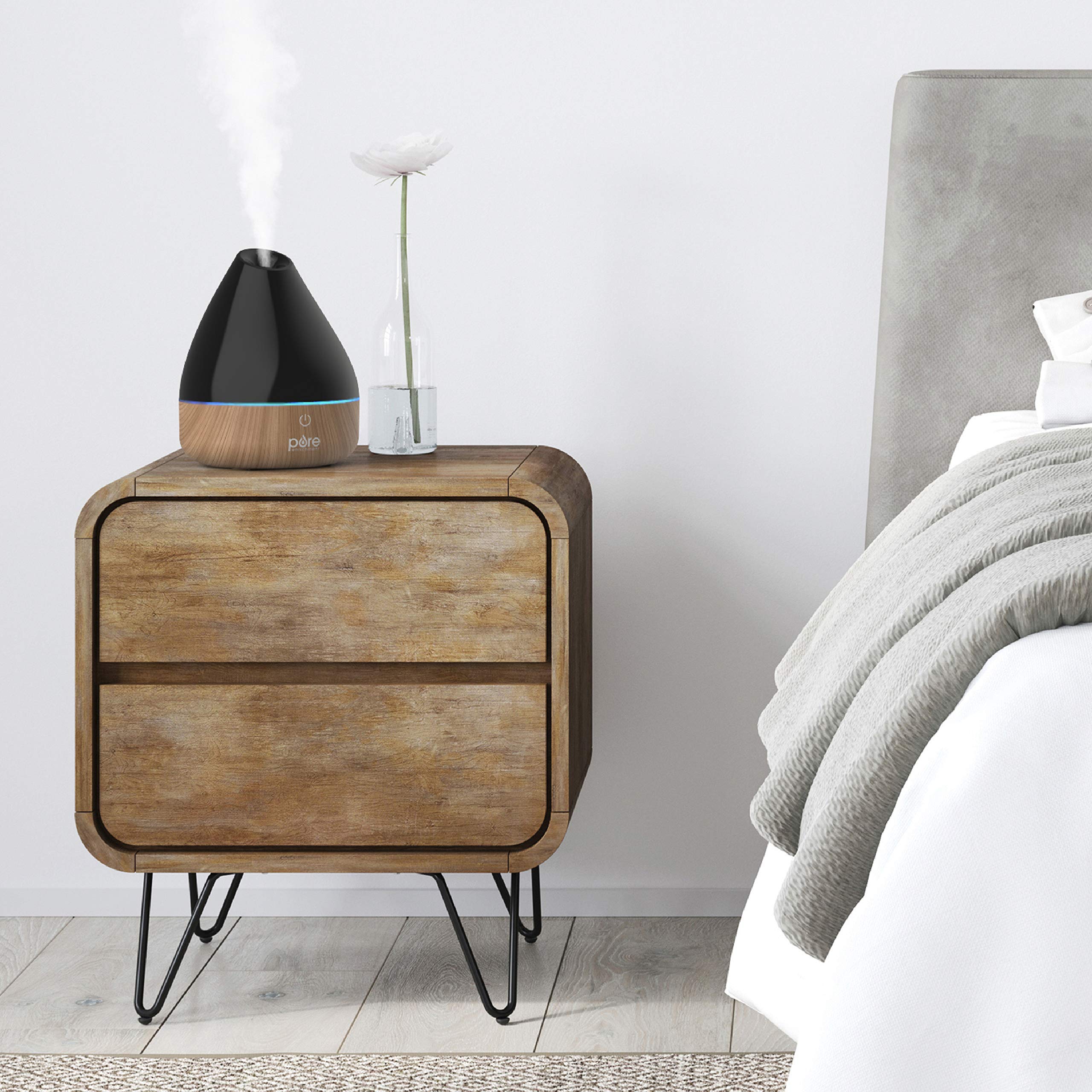 Pure Enrichment PureSpa diffuser operates whisper-quiet for nurseries and offices