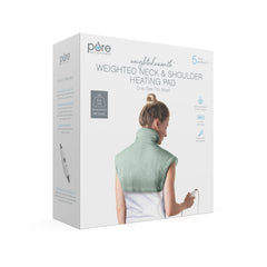 5.5 lb weight delivers comforting pressure across the upper body