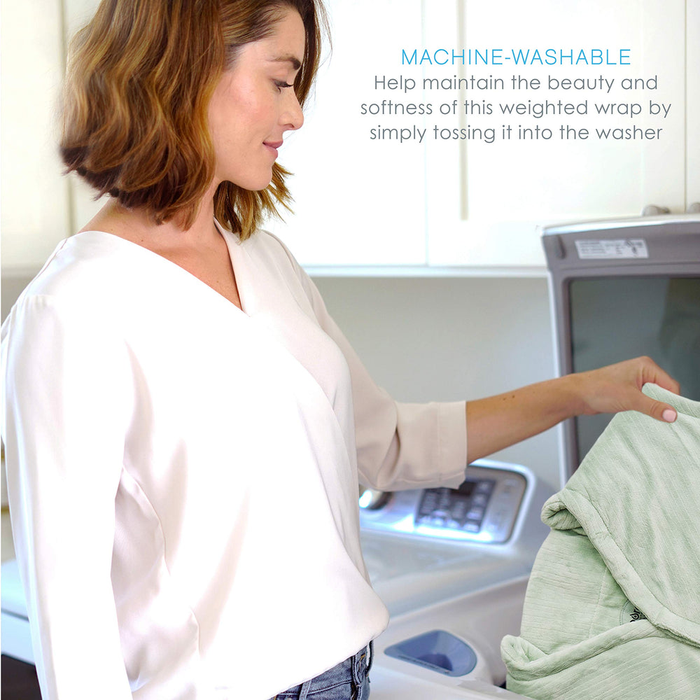 Premium micromink fabric feels soft and cozy against skin