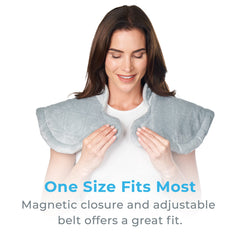 Pure Enrichment WeightedWarmth moist heat option demonstrates deeper warmth
