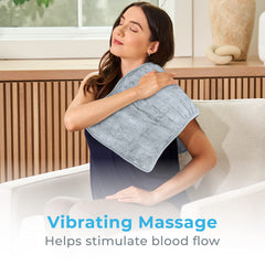 Pure Enrichment WeightedWarmth plush-sides feel for luxurious warmth.