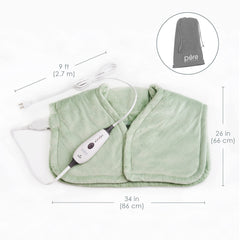 Secure snap closures keep the wrap in place during movement