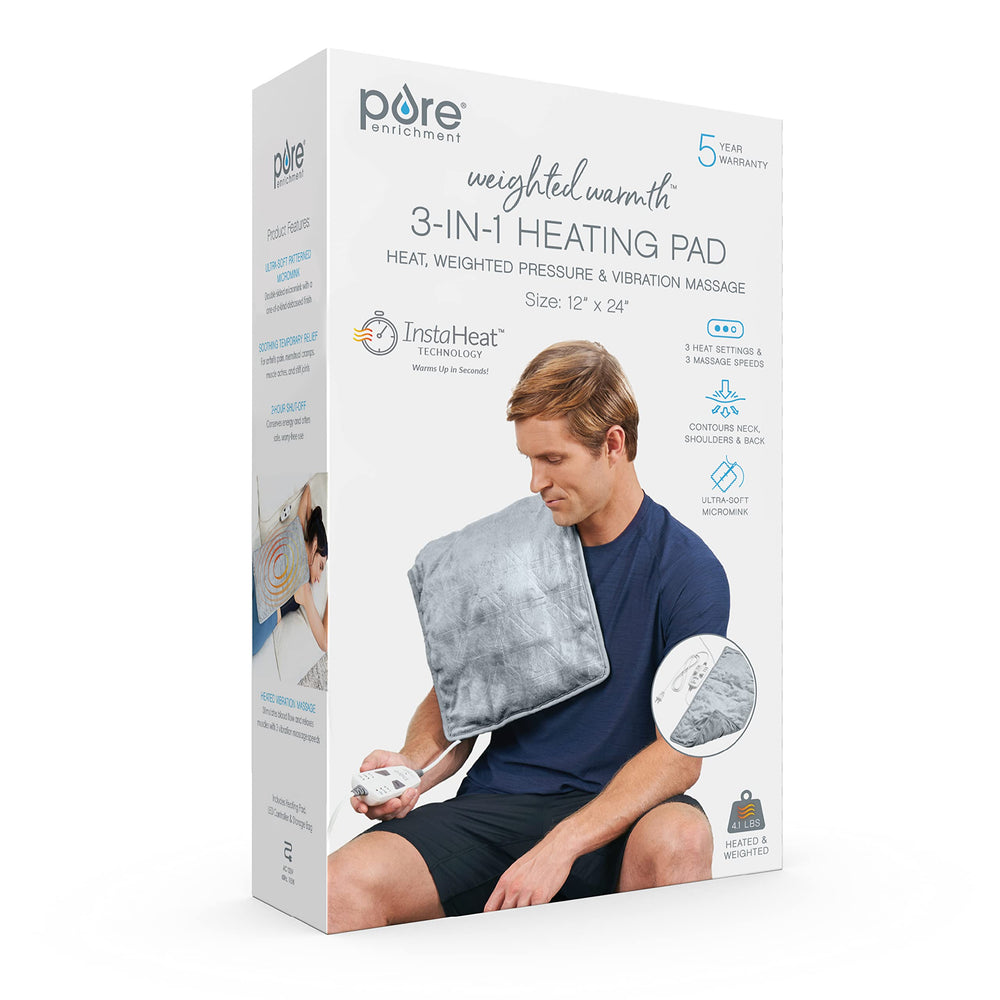 Pure Enrichment WeightedWarmth package with 5-year warranty.