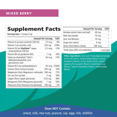 Front label of Pure Essence Ionic Fizz Calcium Plus bag emphasizing purity