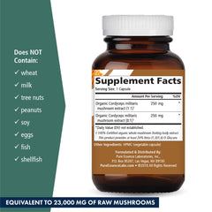 Label mentions gluten-free and non-GMO credentials for clean supplementation.