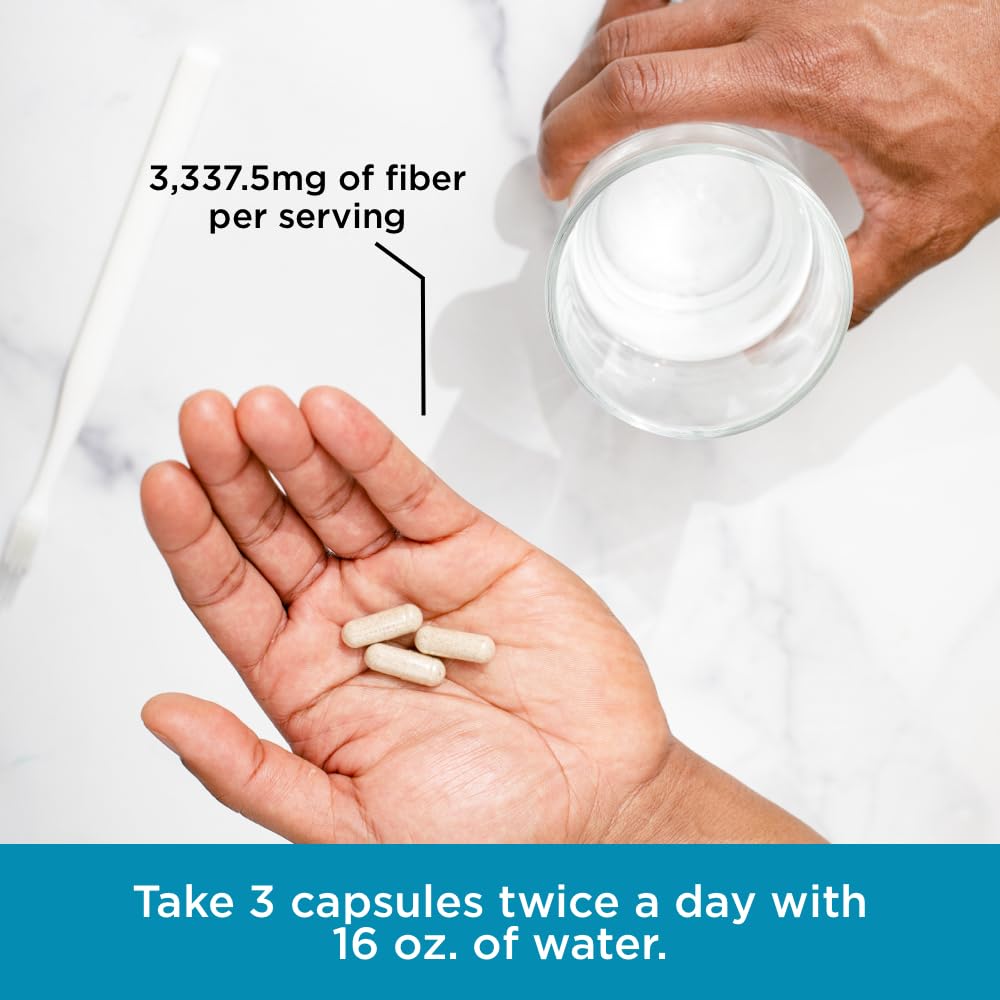 Stay Ready Fiber Extra Strength capsules with easy-to-swallow XL design for daily use.