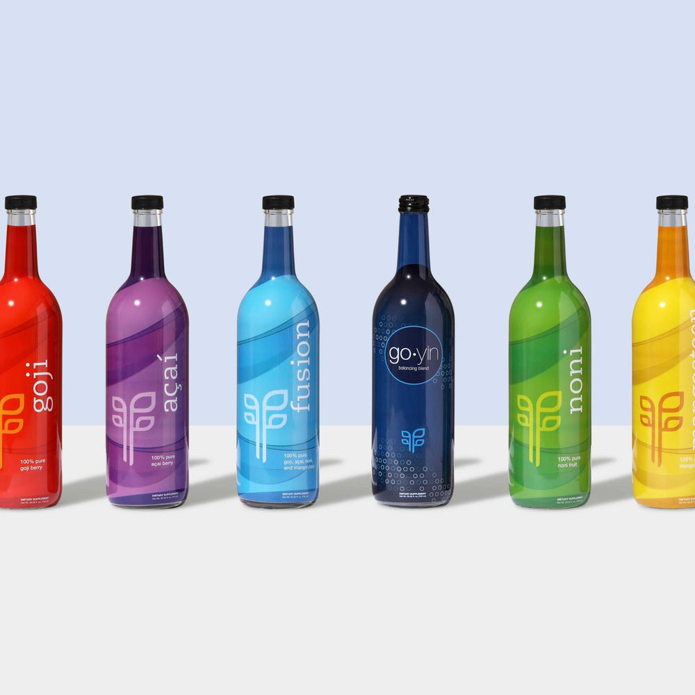 PURE GoYin label emphasizes vitamins B6 and B12 support.