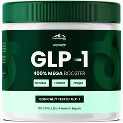 Pure Health Max Ultimate GLP-1 bottle front for daily wellness
